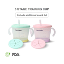 3-Stage Training Cup with Snack Lid