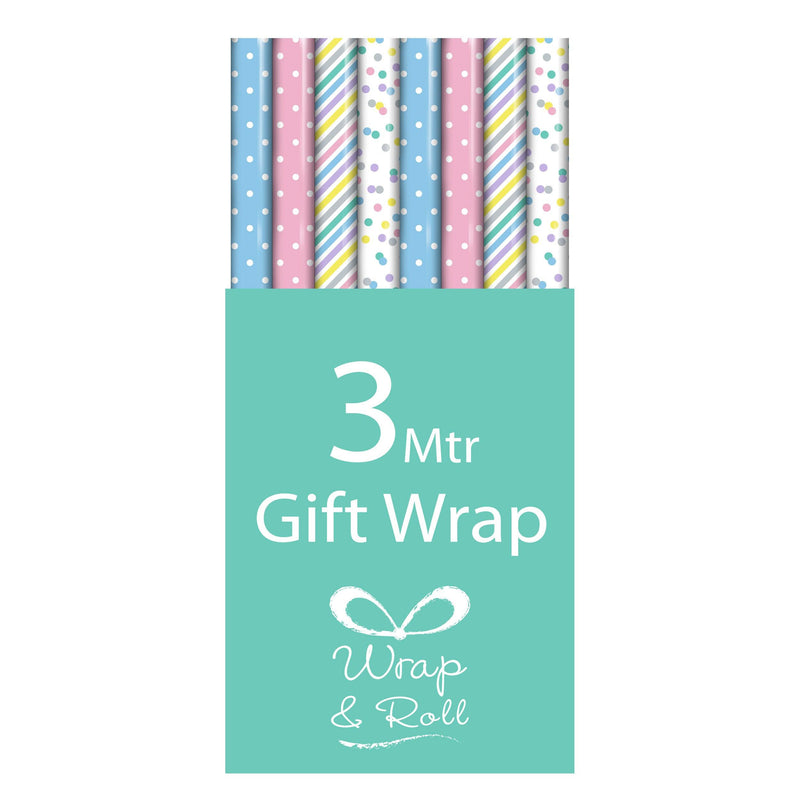 3 Metres Generic Baby Giftwrap - SpectrumStore SG