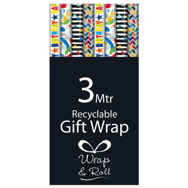 3 Metres Generic Giftwrap - SpectrumStore SG