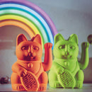 Lucky Cat Classic - Neon Orange