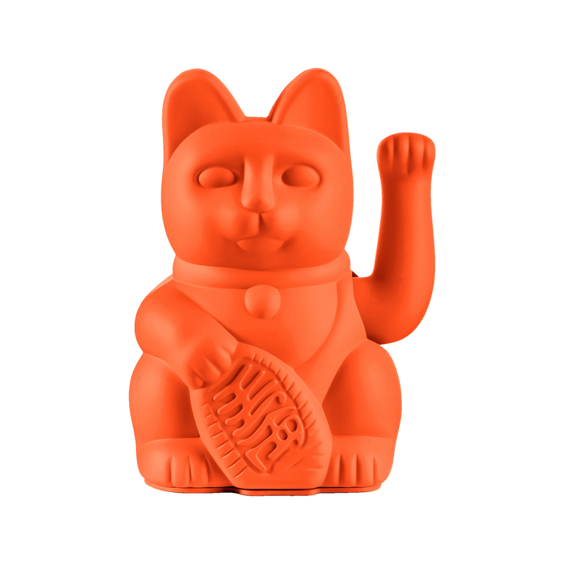 Lucky Cat Classic - Neon Orange