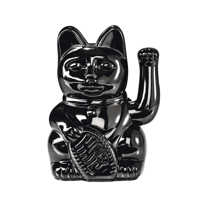 Lucky Cat Classic - Shiny Black