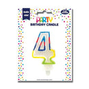 Birthday Candle - 4th Birthday