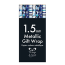 Giftwrap 1.5M Male Metallic