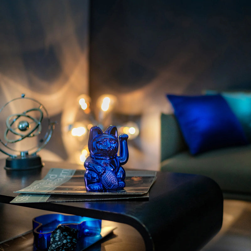 Lucky Cat Classic -  Earth Shiny Blue (Cosmic Edition)
