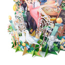 Singapore 3D Greetings Card -  Love Blossoms