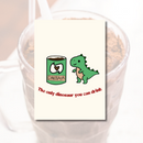 Singapore Postcard - Dino Drink