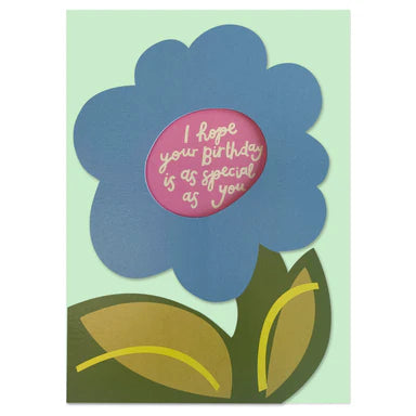 I hope your Birthday is as special as you Card