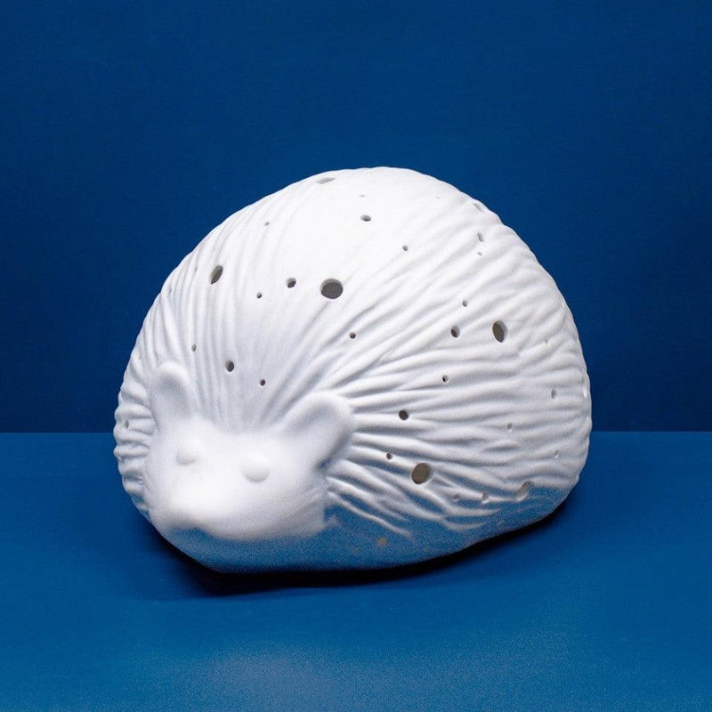 Porcelain Lamp - Hedgehog
