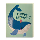 Happy Birthday Whale Card