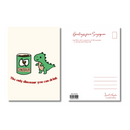 Singapore Postcard - Dino Drink