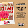 Love Fuggs 9" Plush  - Annoyed Alien (Red)