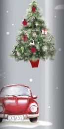 4 Metres Christmas Gift Wrap - Contemp