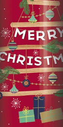 4 Metres Christmas Gift Wrap - Contemp