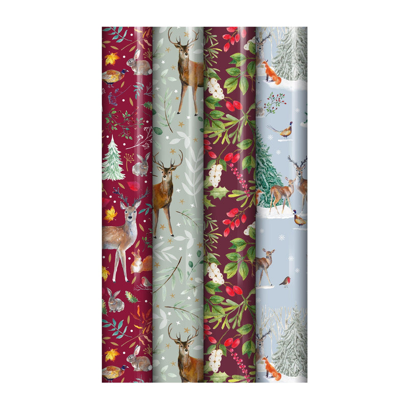 4 Metres Woodland Gift Wrap