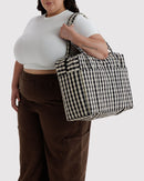 Cloud Carry-on - Black and Cream Gingham