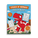Book Sticker By Number - Dino