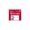 50 Pieces Christmas Gift Labels - Classic