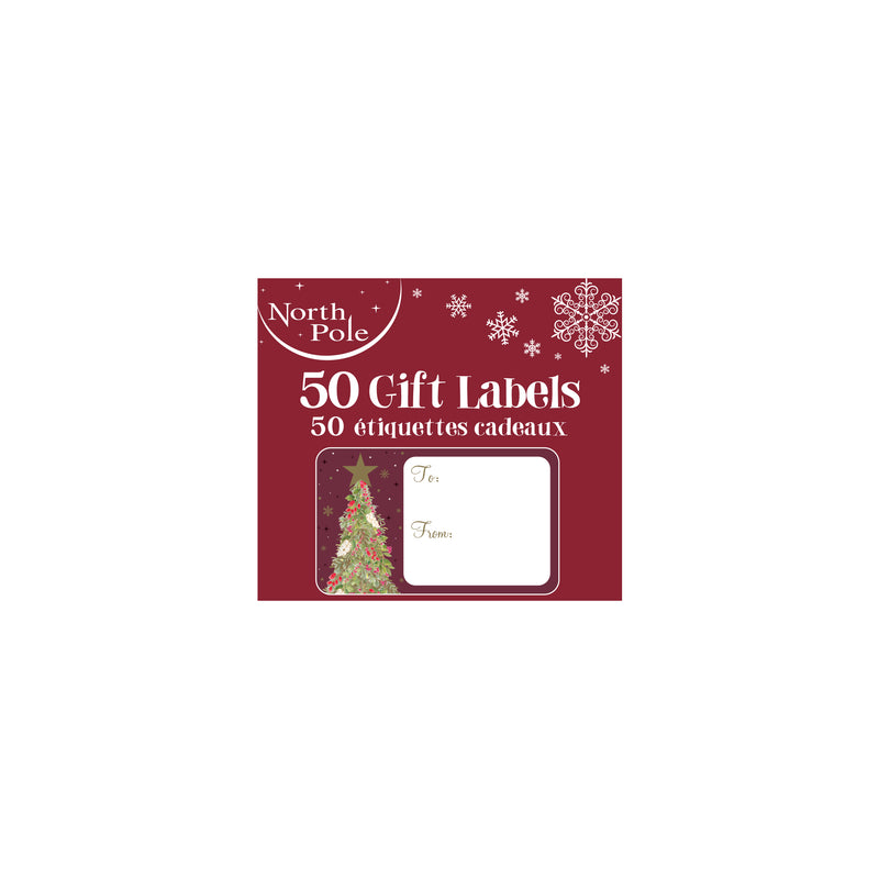 50 Pieces Trade Gift Labels