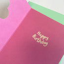 Happy Birthday Florals Card