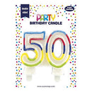 Birthday Candle - 50th Birthday