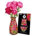 Expandable Flower Vase - Louis C Tiffany Pink Peony
