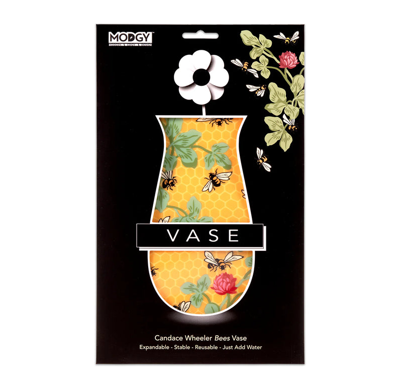 Expandable Flower Vase - Candace Wheeler Bees