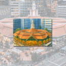 Singapore Postcard - Lau Pa Sat