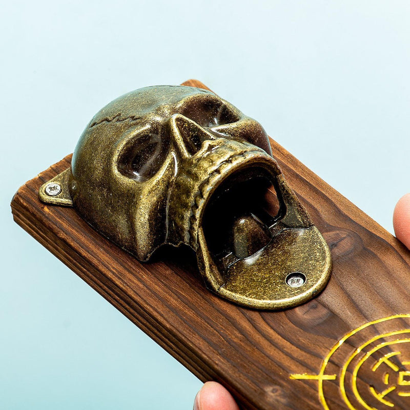 Bottle Opener: Skull Cap