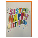 Sister Happy Birthday Card