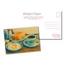 Singapore Postcard - Singapore Breakfast Set