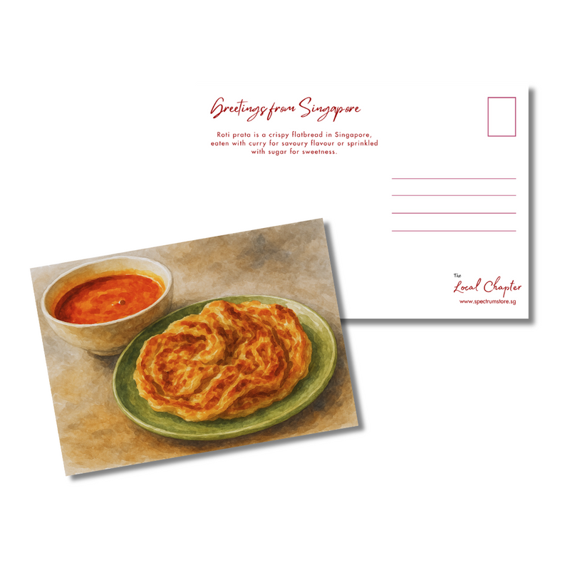 Singapore Postcard - Roti Prata