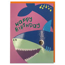 Happy Birthday Shark Card