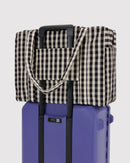 Cloud Carry-on - Black and Cream Gingham