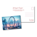 Singapore Postcard - Singapore Flyer