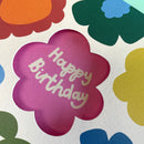 Happy Birthday Florals Card