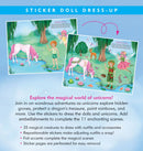 Sticker Doll Dress-Up Book - Unicorns