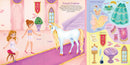Sticker Doll Dress-Up Book - Unicorns