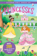 Sticker Doll Dress-Up Book - Princesses