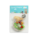 Singapore Acrylic Magnet - The Mamak Culture