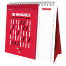 2026 Desk Easel Calendar - Arsenal FC (Pre-Order Arrives End Nov)