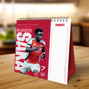 2026 Desk Easel Calendar - Arsenal FC (Pre-Order Arrives End Nov)
