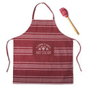 Home Sweet Holidays All-Purpose Apron & Spatula Set - Candy Cane Cocoa