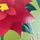 All of Our Love This Christmas Time Poinsettia Card