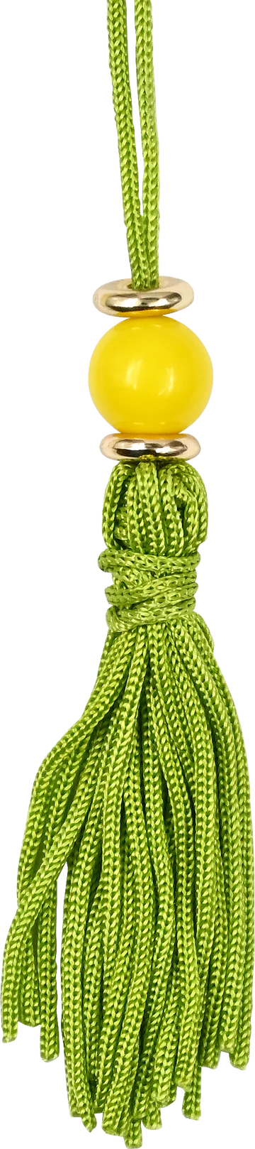 Beaded Bookmark: Amalfi Lemons