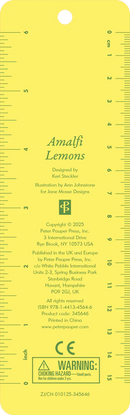 Beaded Bookmark: Amalfi Lemons