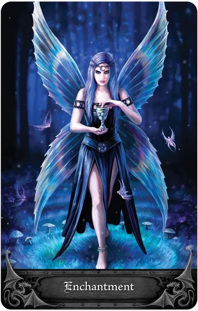 Anne Stokes Gothic Oracle Deck & Bk Set