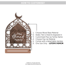 Customizable Arch Lattice Standee