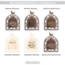 Customizable Arch Lattice Standee