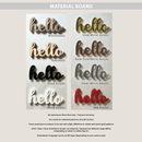 Customizable Arch Lattice Standee